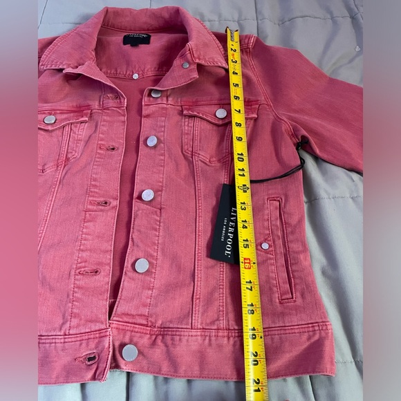 NWT Liverpool Los Angeles Classic Jean Jacket
Rosebud Size M - Picture 6 of 11